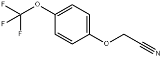 2-[4-(trifluoromethoxy)phenoxy]acetonitrile Structure