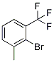 2-Bromo-3-methylbenzotrifluoride Structure