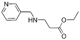 Ethyl 3-[(3-pyridinylmethyl)amino]propanoate Structure