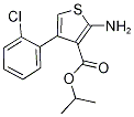 Isopropyl 2-amino-4-(2-chlorophenyl)thiophene-3-carboxylate Structure