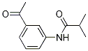 N-(3-Acetylphenyl)-2-methylpropanamide Structure