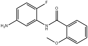 N-(5-Amino-2-fluorophenyl)-2-methoxybenzamide Structure