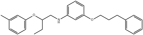 N-[2-(3-Methylphenoxy)butyl]-3-(3-phenylpropoxy)aniline Structure