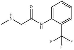 2-(methylamino)-N-[2-(trifluoromethyl)phenyl]acetamide Structure