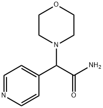 2-morpholin-4-yl-2-pyridin-4-ylacetamide Structure