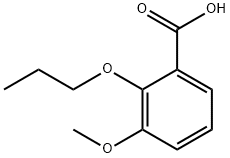 3-methoxy-2-propoxybenzoic acid Structure