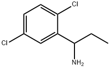 [1-(2,5-dichlorophenyl)propyl]amine hydrochloride Struktur