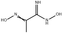 (1Z,2E)-N'-hydroxy-2-(hydroxyimino)propanimidamide Struktur