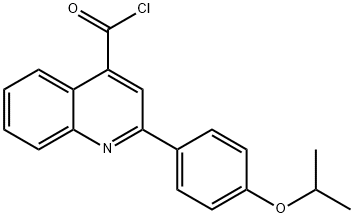2-(4-isopropoxyphenyl)quinoline-4-carbonyl chloride|2-(4-异丙氧芬基)喹啉-4-甲酰氯