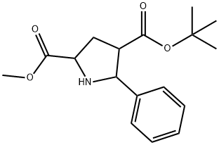 1219344-80-5 4-TERT-BUTYL 2-METHYL (2R,4R,5S)-5-PHENYLPYRROLIDINE-2,4-DICARBOXYLATE