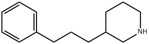 3-(3-Phenylpropyl)piperidine Struktur