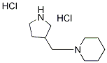 1-(吡咯烷-3-基甲基)哌啶二盐酸盐, 1220018-59-6, 结构式