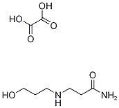 N3-(3-Hydroxypropyl)-b-alaninamide ethanedioate(salt) 化学構造式