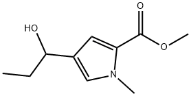Methyl 4-(1-hydroxypropyl)-1-methyl-1H-pyrrole-2-carboxylate Structure