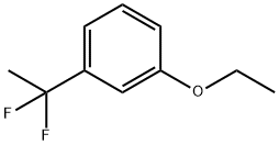 1-(1,1-Difluoroethyl)-3-ethoxybenzene Structure