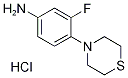  (3-氟-4-巯基吗啉-4-基苯基)胺盐酸盐