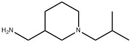 [(1-异丁基哌啶-3-基)甲基]胺, 1000416-60-3, 结构式