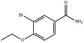 3-溴-4-乙氧基苯甲酰胺,1030574-49-2,结构式