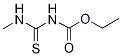 carbamic acid, [(methylamino)thioxomethyl]-, ethyl ester Struktur