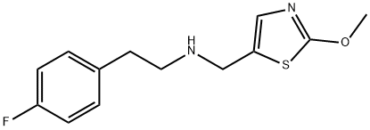 [2-(4-Fluorophenyl)ethyl][(2-methoxy-1,3-thiazol-5-yl)methyl]amine hydrochloride|[2-(4-氟苯基)乙基][(2-甲氧基-1,3-噻唑-5-基)甲基]胺盐酸盐