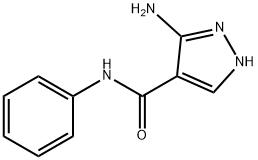 5-Amino-N-phenyl-1H-pyrazole-4-carboxamide Structure