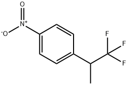 1-Nitro-4-(2,2,2-trifluoro-1-methyl-ethyl)benzene Structure