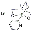 lithiuM 4-Methyl-1-(pyridin-2-yl)-2,6,7-trioxa-1-borabicyclo[2.2.2]octan-1-uide Structure