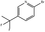 2-Bromo-5-(1,1-difluoroethyl)pyridine Structure
