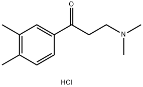 3-(Dimethylamino)-1-(3,4-dimethylphenyl)-propan-1-one hydrochloride Structure