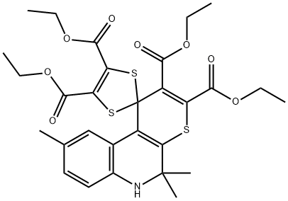 四乙基5,5,9-三甲基-5,6-二氢螺[硫代吡喃并[2,3-C]喹啉-1,2