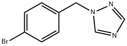 1-(4-Bromobenzyl)-1H-1,2,4-triazole Structure