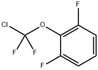 2,6-Difluoro-(chlorodifluoromethoxy)benzene Structure