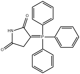 3-(Triphenylphosphoranylidene)-2,5-pyrrolidinedione Struktur