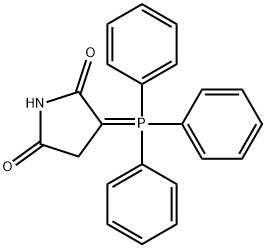 3-(三苯基-Λ5-亚膦基)吡咯烷-2,5-二酮, 28118-79-8, 结构式