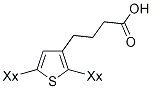 POLY [3-(3-CARBOXYPROPYL)THIOPHENE-2,5-DIYL] 结构式