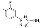 5-Amino-3-(3-fluoro-4-methylphenyl)-1,2,4-thiadiazole Structure