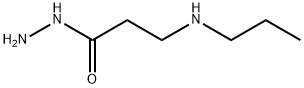 3-(PROPYLAMINO)PROPANOHYDRAZIDE Structure