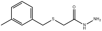 2-[(3-甲基苯基)甲基硫基]乙烷肼, 669709-38-0, 结构式