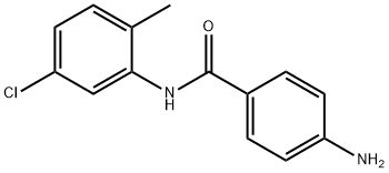 4-AMINO-N-(5-CHLORO-2-METHYLPHENYL)BENZAMIDE Structure