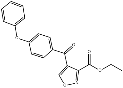 952183-09-4 ETHYL 4-(4-PHENOXYBENZOYL)-3-ISOXAZOLECARBOXYLATE