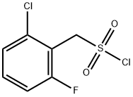 (2-chloro-6-fluorophenyl)methanesulfonyl chloride Structure