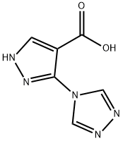 1177347-16-8 3-(4H-1,2,4-Triazol-4-yl)-1H-pyrazole-4-carboxylic acid