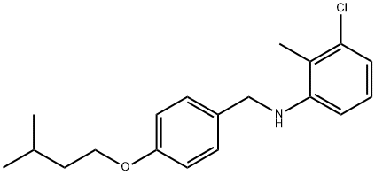 1040688-28-5 3-CHLORO-N-[4-(ISOPENTYLOXY)BENZYL]-2-METHYLANILINE