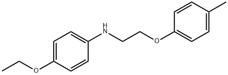 1040686-95-0 4-ETHOXY-N-[2-(4-METHYLPHENOXY)ETHYL]ANILINE