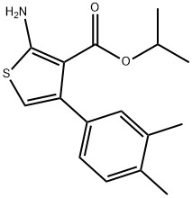 350997-29-4 2-氨基-4-(3,4-二甲基苯基)噻吩-3-羧酸异丙酯