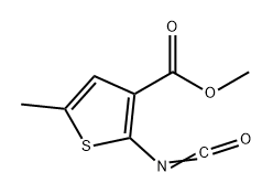 Methyl 2-isocyanato-5-methylthiophene-3-carboxylate Structure