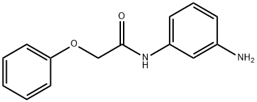 N-(3-AMINOPHENYL)-2-PHENOXYACETAMIDE, 939230-93-0, 结构式