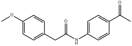 314766-89-7 N-(4-乙酰基-苯基)-2-(4-甲氧基-苯基)-乙酰胺