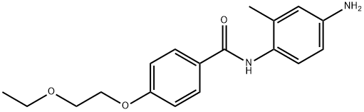 1020055-88-2 N-(4-AMINO-2-METHYLPHENYL)-4-(2-ETHOXYETHOXY)-BENZAMIDE