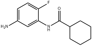 N-(5-Amino-2-fluorophenyl)cyclohexanecarboxamide Structure